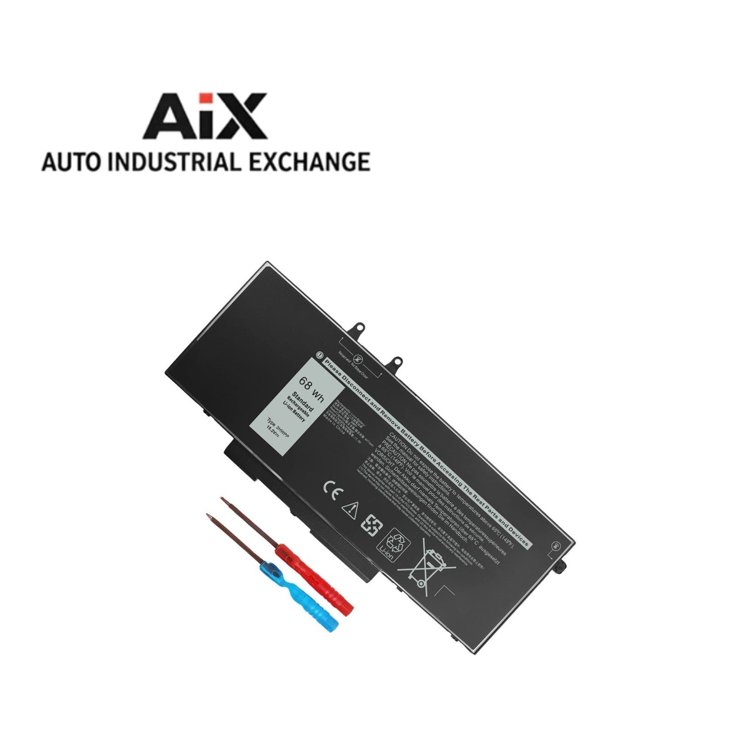 Gomarty 68Wh 3HWPP Battery for Dell Inspiron 7706 7500 7506 Latitude 5501 5510