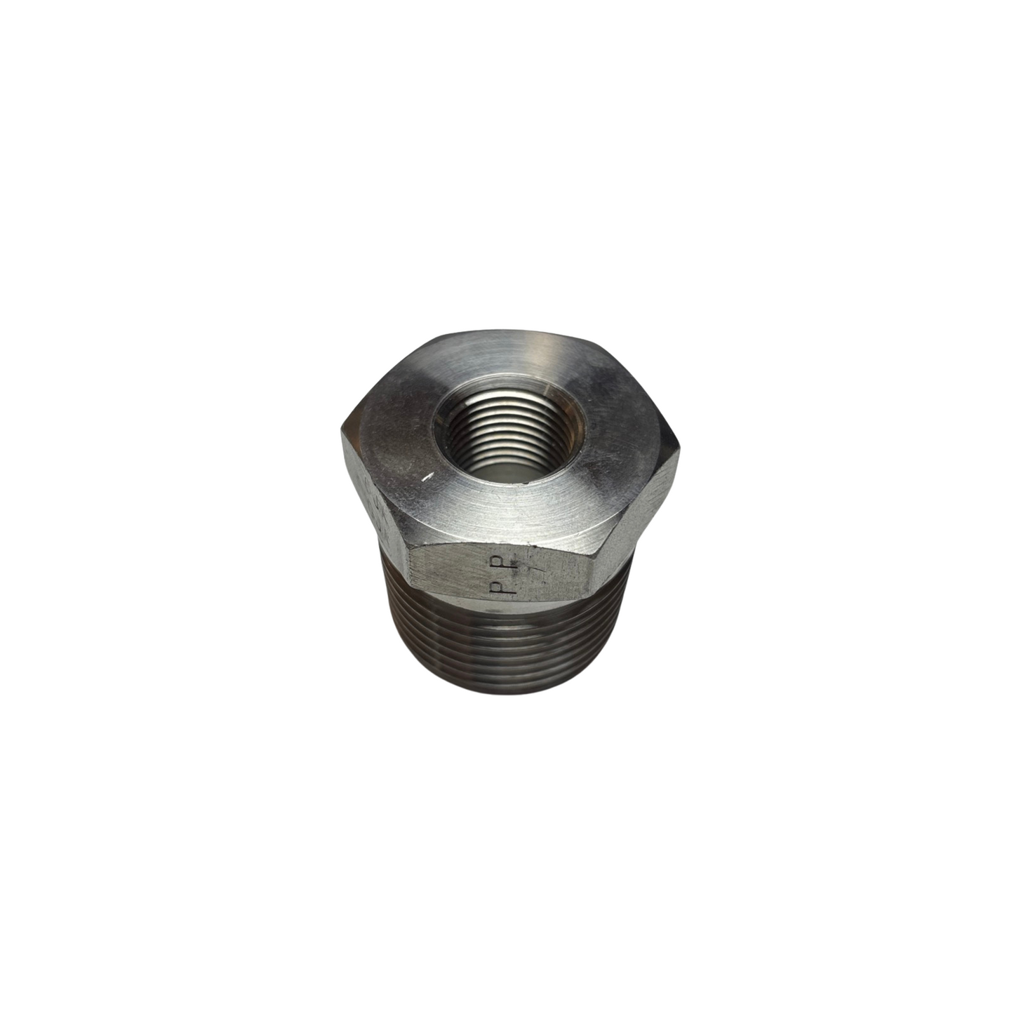 Lot of 2 Parker 1 X 3/8 PTR-SS Pipe Reducer Male to Female NPT 5400 PSI