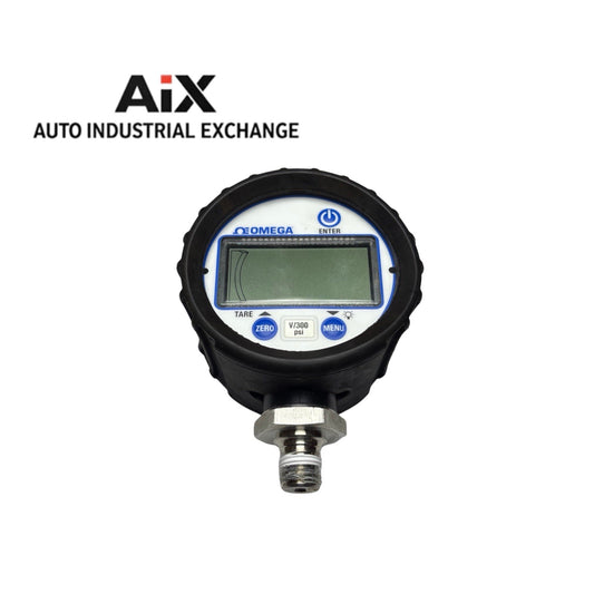 Omega DPG8001-30V300 Digital Pressure Gauge -15 to 300 PSI Vacuum NEMA 4X