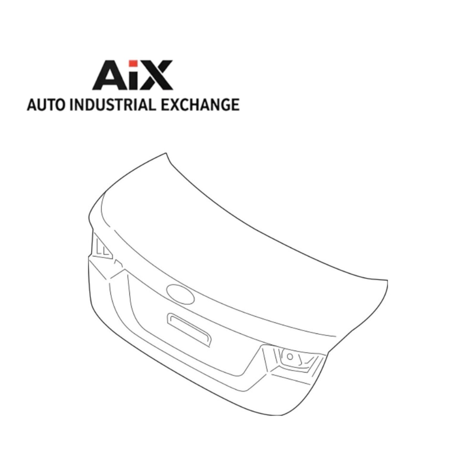 Kia OEM Trunk Lid 69200-M7600 – Forte 2022-2024 Factory Rear Deck Panel