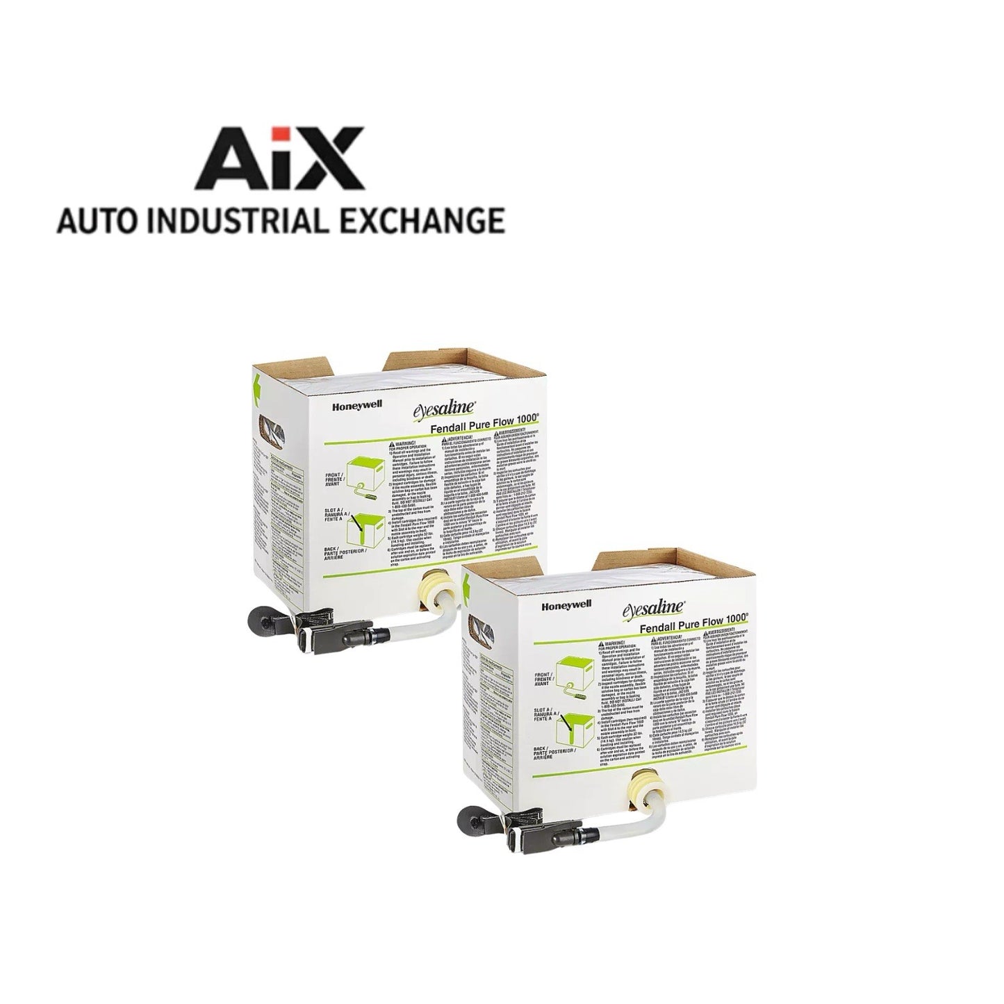 Honeywell 2 Pack Of Saline Cartridges For Pure Flow 1000 Eye Wash Station