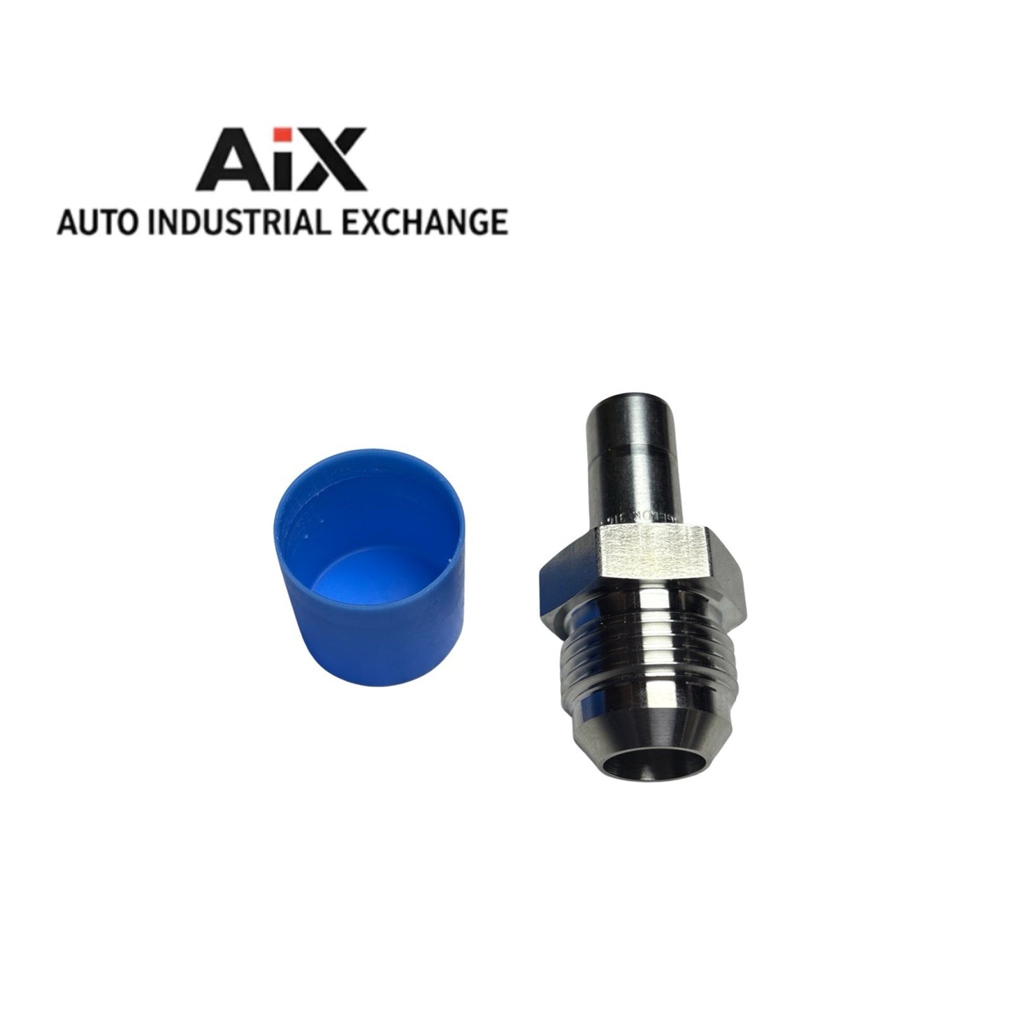 Swagelok Custom ½ Tube × -10 AN Male Adapter 37° Flare Stainless Fitting