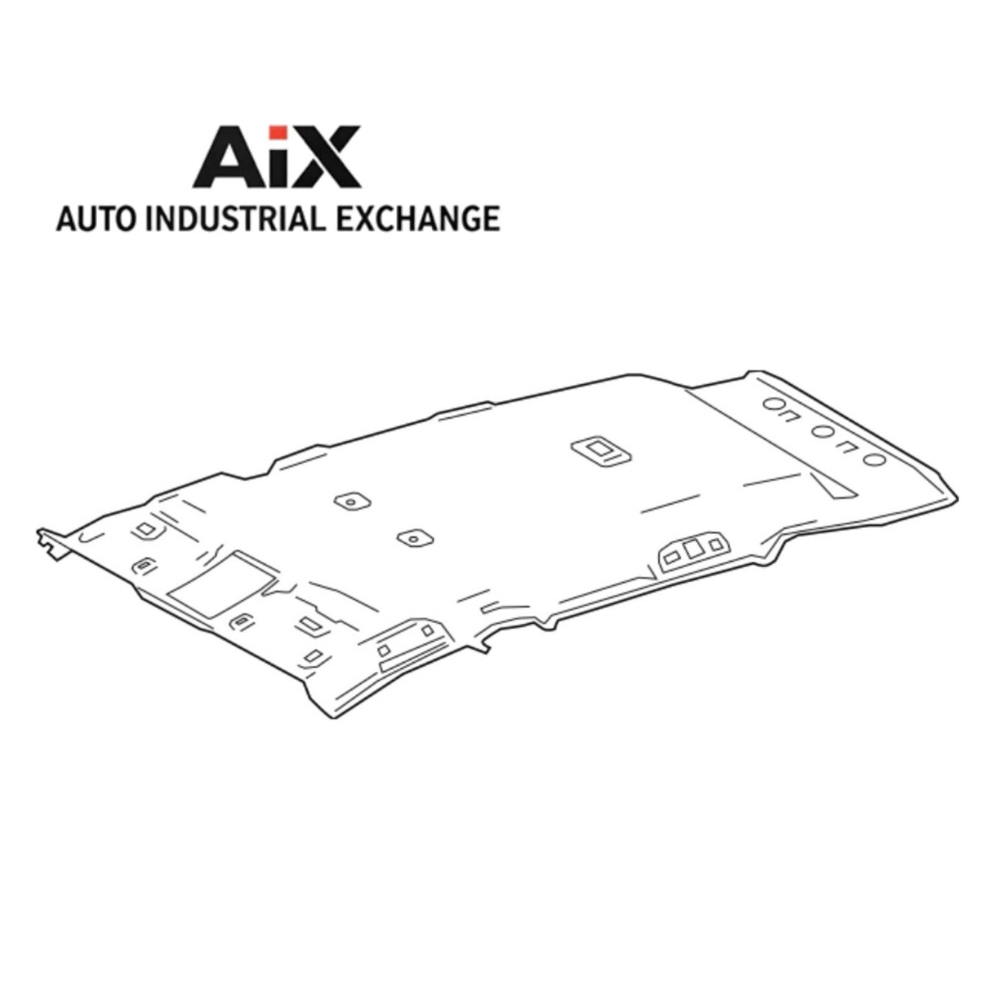 Toyota 63310-0R680-B0 Headliner Gray Interior Panel 2023–2024 New