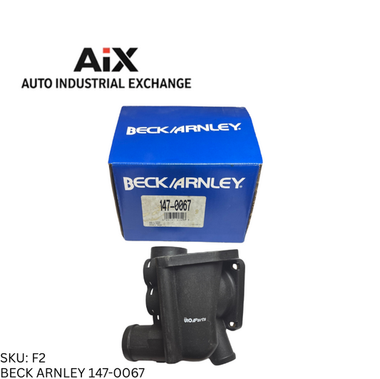 Engine Coolant Thermostat Housing Beck Arnley 147-0067 For Volkswagen Audi