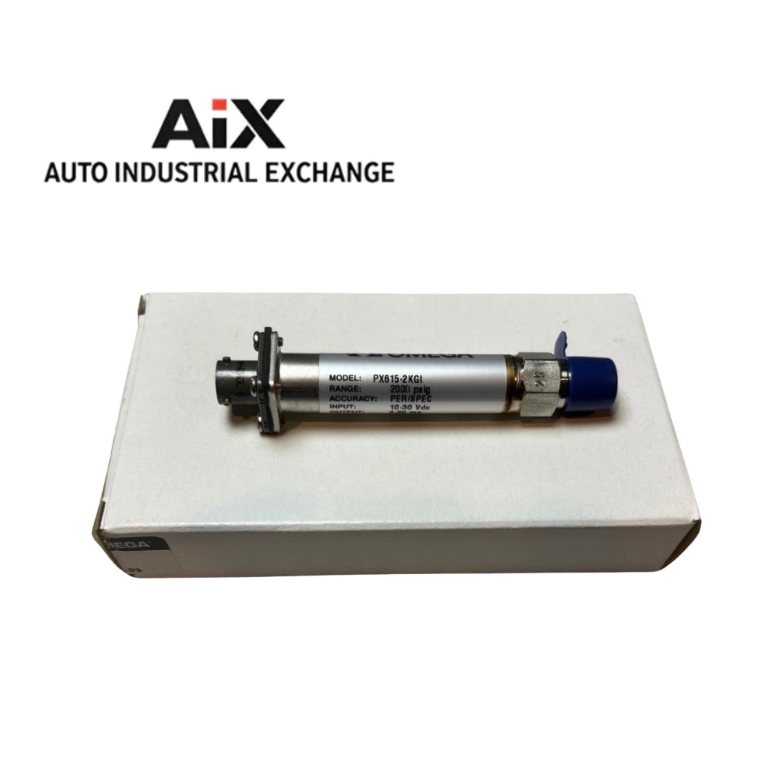 Omega PX615-2KGI 0–2000 PSI 4–20mA Pressure Transducer 1/4” NPT SS NEW