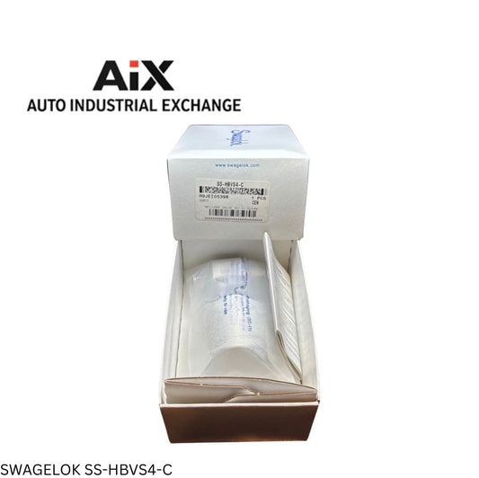 Swagelok SS-HBVS4-C Bellows Sealed Valve 1/4 in Tube NC Actuator Polyimide Tip