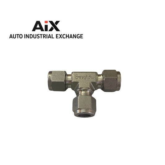 Swagelok SS-600-3 Union Tee 3/8” Tube Fitting Stainless Steel