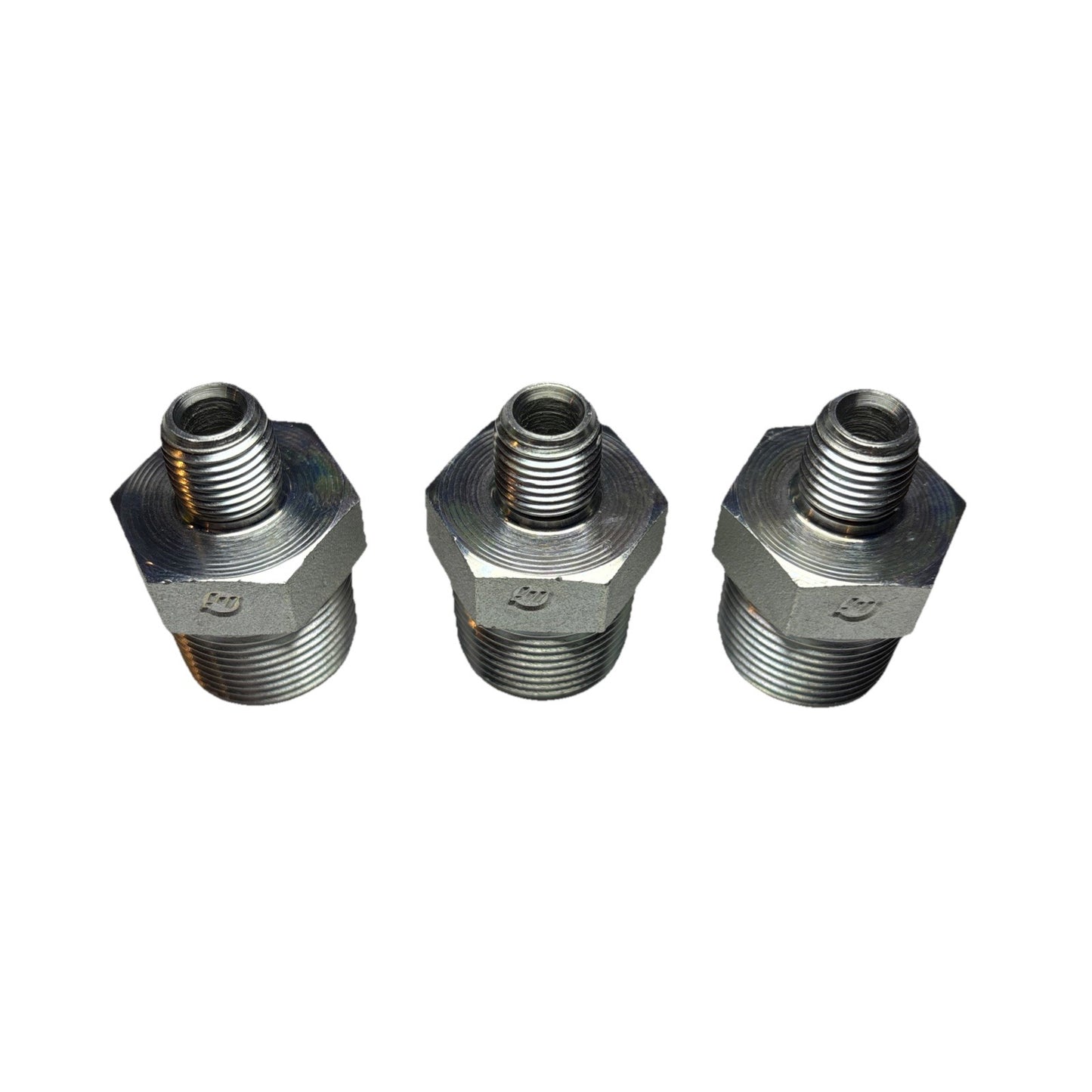 Brennan 3/4” x 1/4” MNPT Hex Nipple Pipe Fitting – Parker FF-S Equivalent