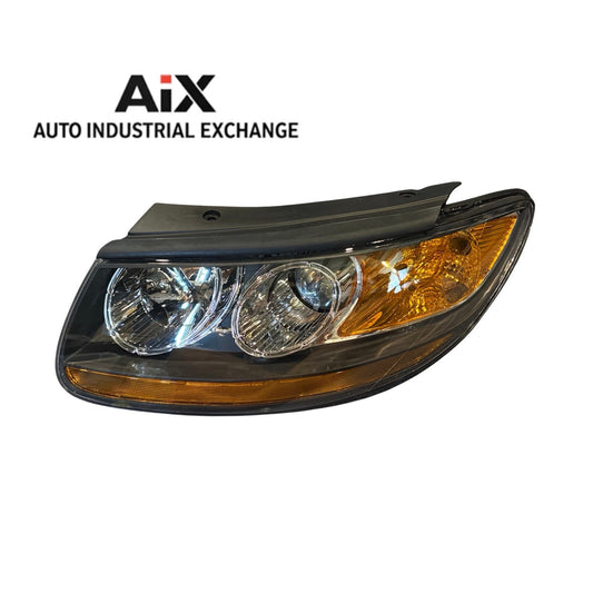 Headlight Assembly Fits 07–12 Hyundai Santa Fe LH Driver Side Halogen 6-Pin