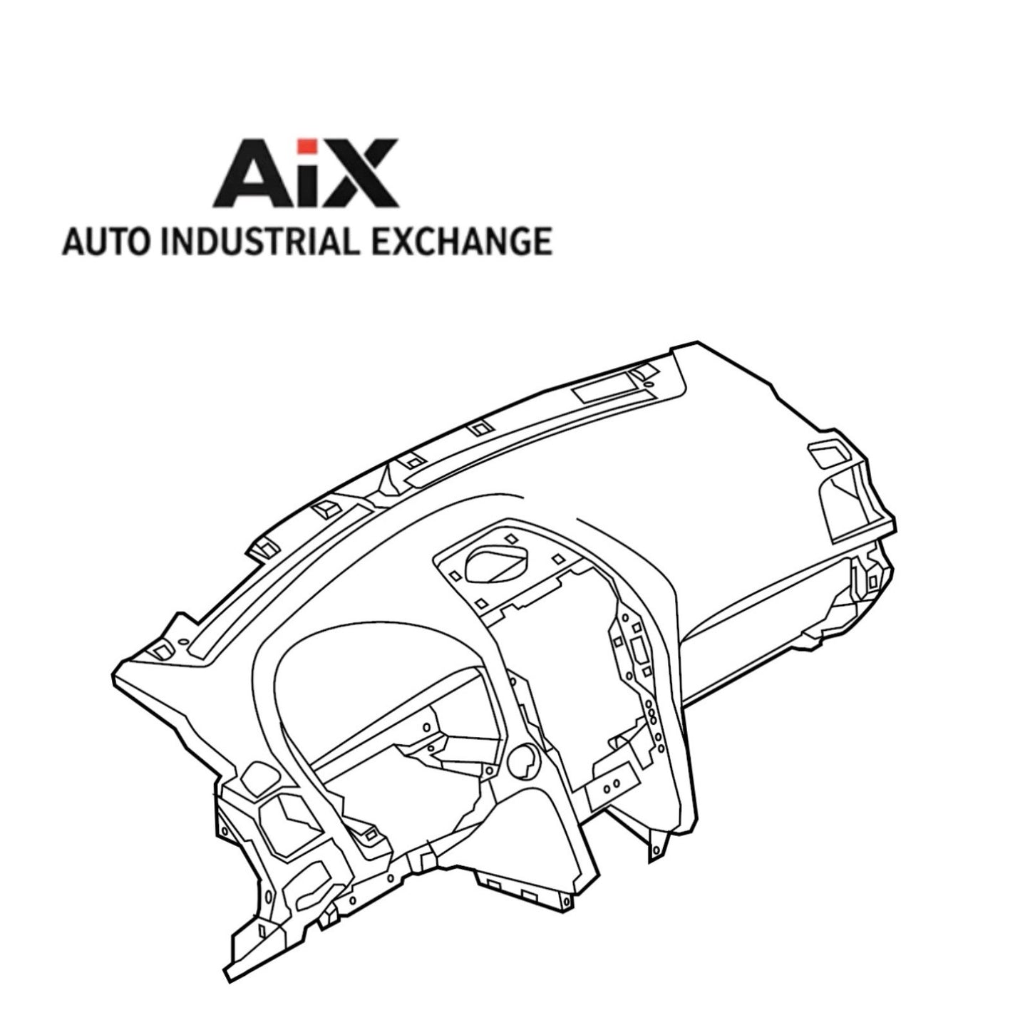 Ford FB5Z-7804320-DA Dashboard Panel Genuine OEM for Explorer 2016–2019
