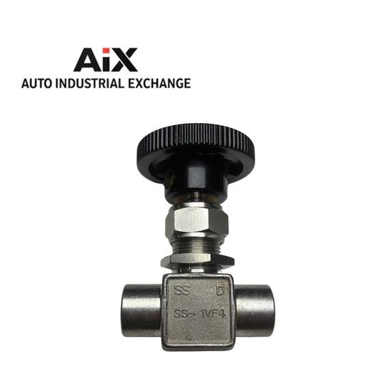 Whitey SS-1VF4 Stainless 1/4” Needle Valve 6000 PSI Swagelok Tube Fitting AIX