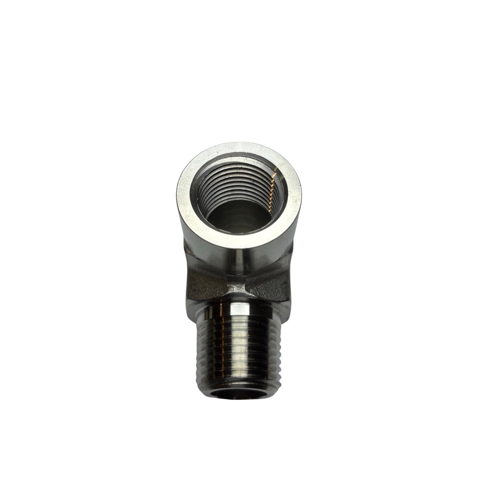 Lot of 3 Parker 1/2 MMS-SS Male Branch Tee Fittings Stainless NPT Pipe Adapter