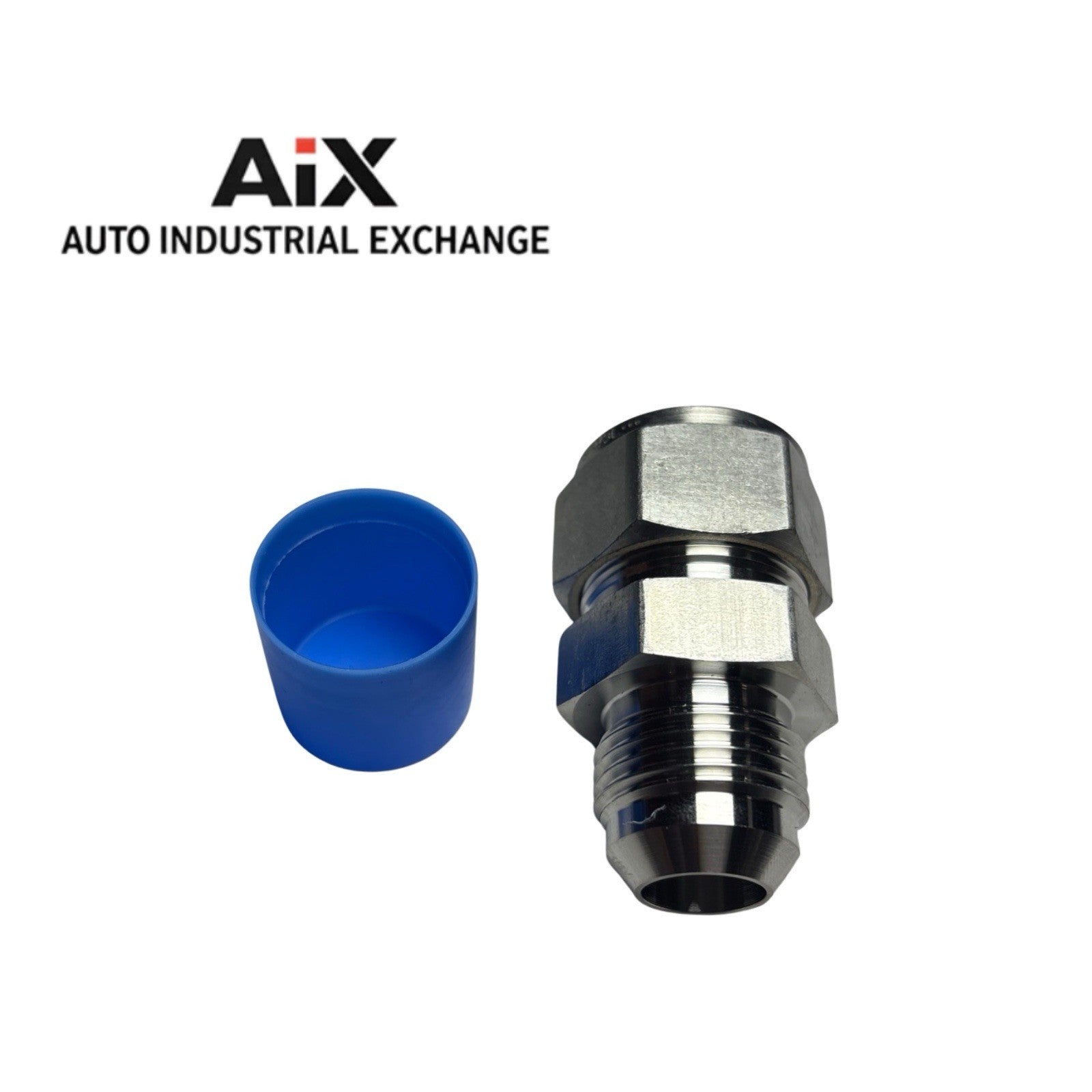 Swagelok Custom 3/4 Tube × -10 AN Male Adapter 37° Flare Stainless Fitting