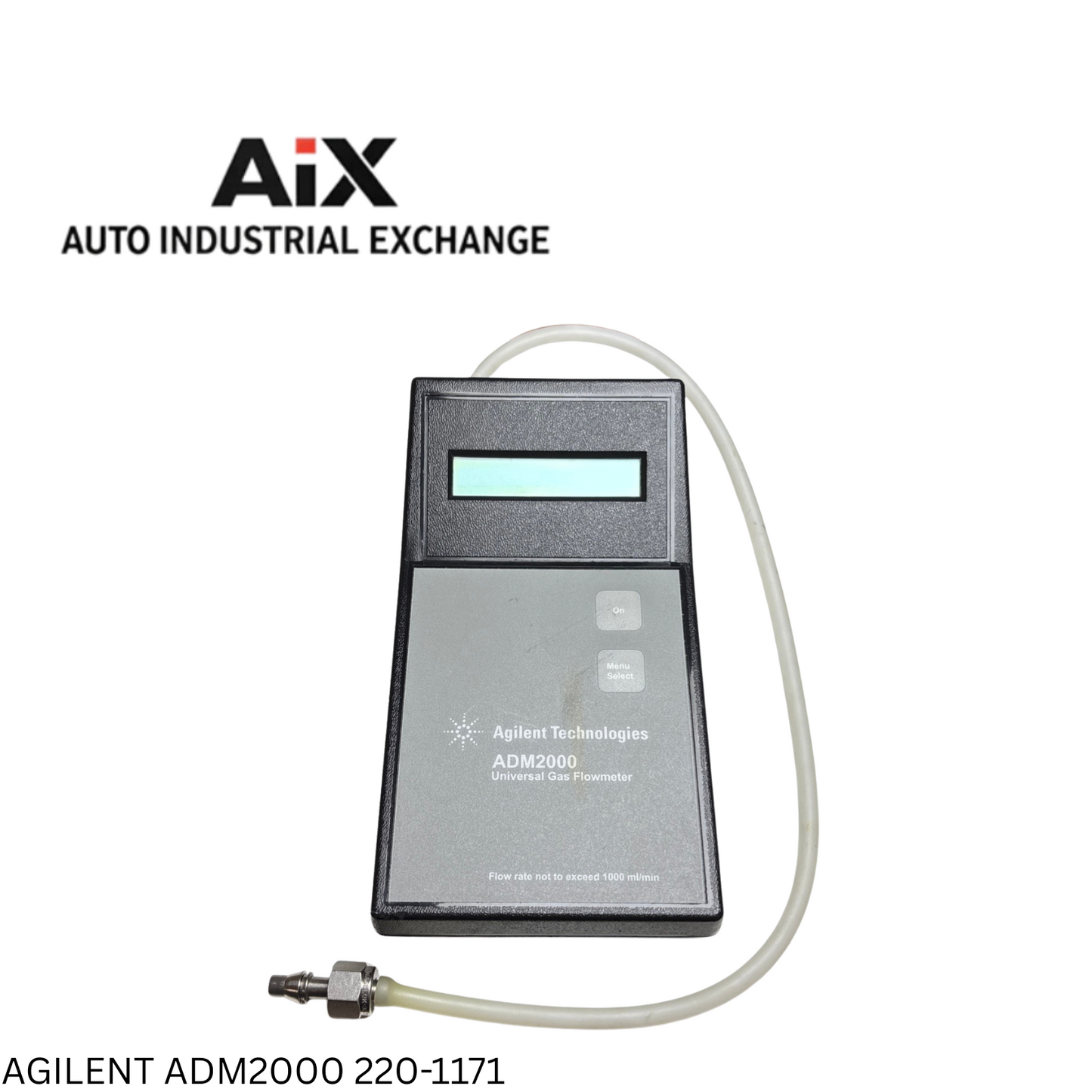 Agilent ADM2000 220-1171 Digital Volumetric Universal Gas Flow Meter