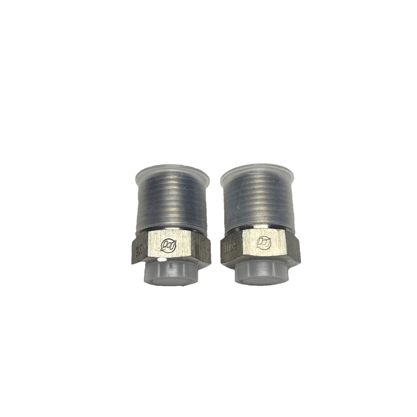 Lot of 2 Brennan 1/2 x 1/4 NPT SS Pipe Reducers – Parker PTR-SS Equivalent