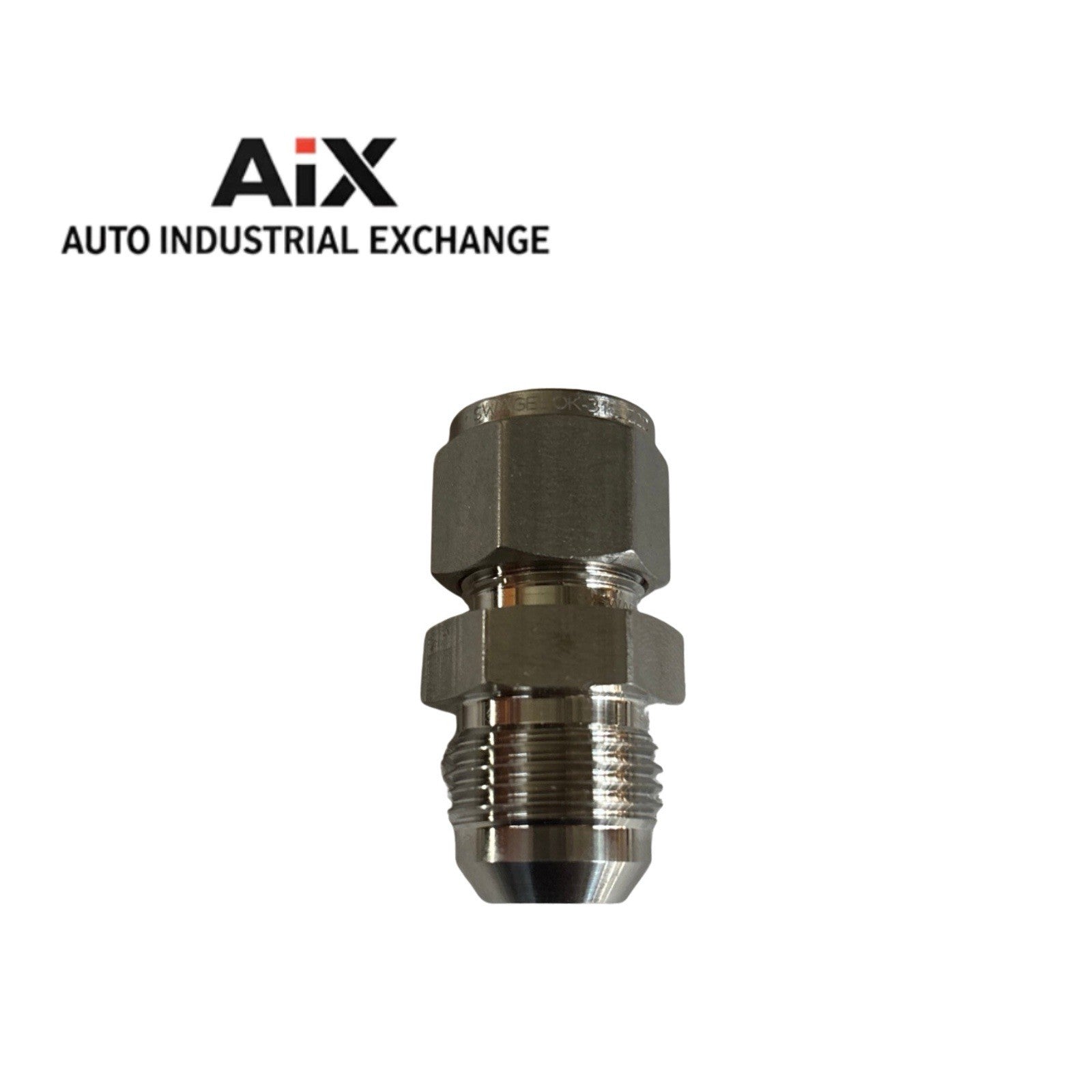 Swagelok Stainless Tube Fitting 1/2” Tube OD x -10AN 37° Male Flare SS