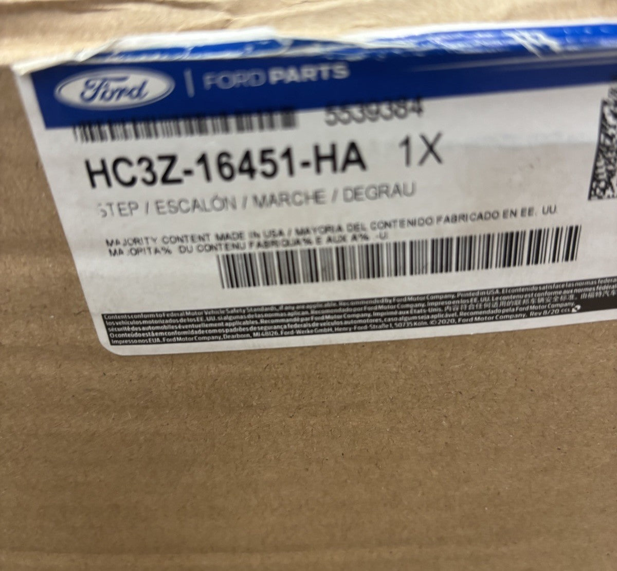 Ford HC3Z-16451-HA OEM Step Running Board fits 2017–2025 F-250 F-350 Super Duty