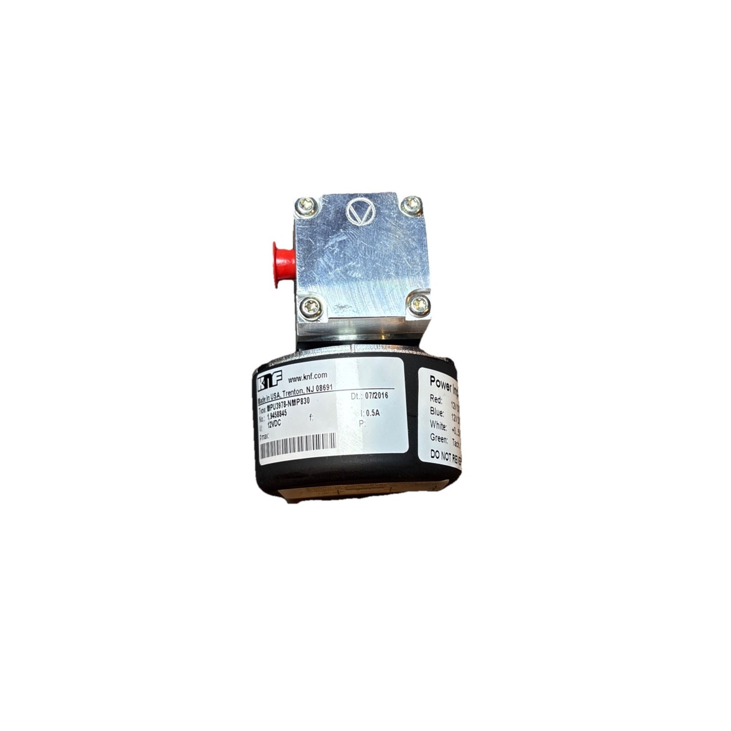 New KNF Neuberger NMP830KNDC-B Micro Diaphragm Pump 12V DC Vacuum Pressure