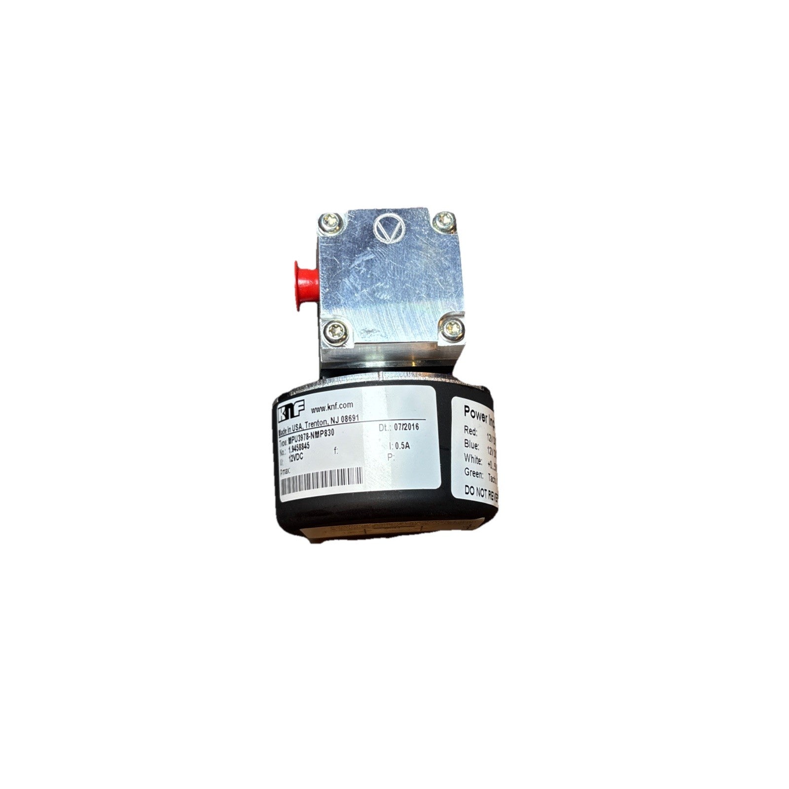 New KNF Neuberger NMP830KNDC-B Micro Diaphragm Pump 12V DC Vacuum Pressure