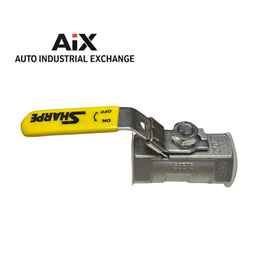 Sharpe 58876 1” Stainless Steel Ball Valve Full Port 1000 WOG