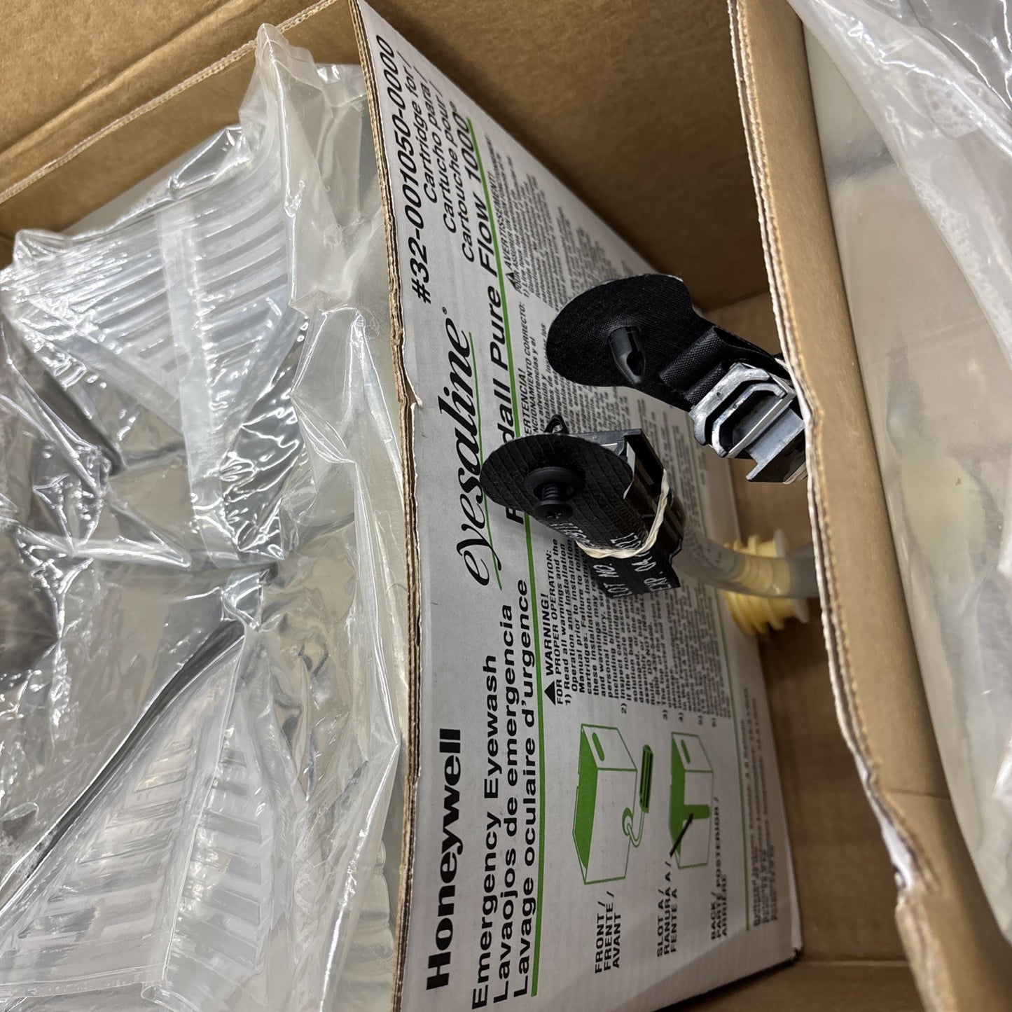 Honeywell 2 Pack Of Saline Cartridges For Pure Flow 1000 Eye Wash Station