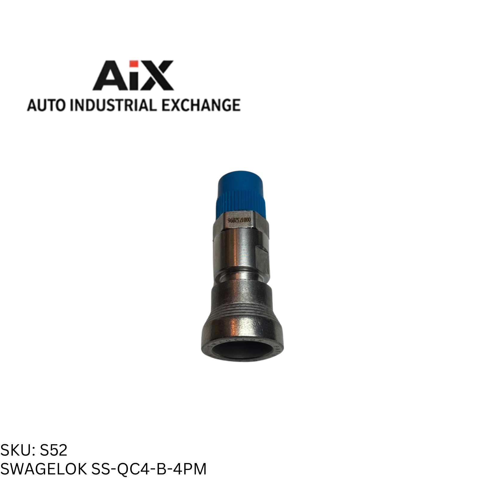 Swagelok SS-QC4-B-4PM Stainless Quick Connect Body 1/4" Male NPT 0.2 Cv