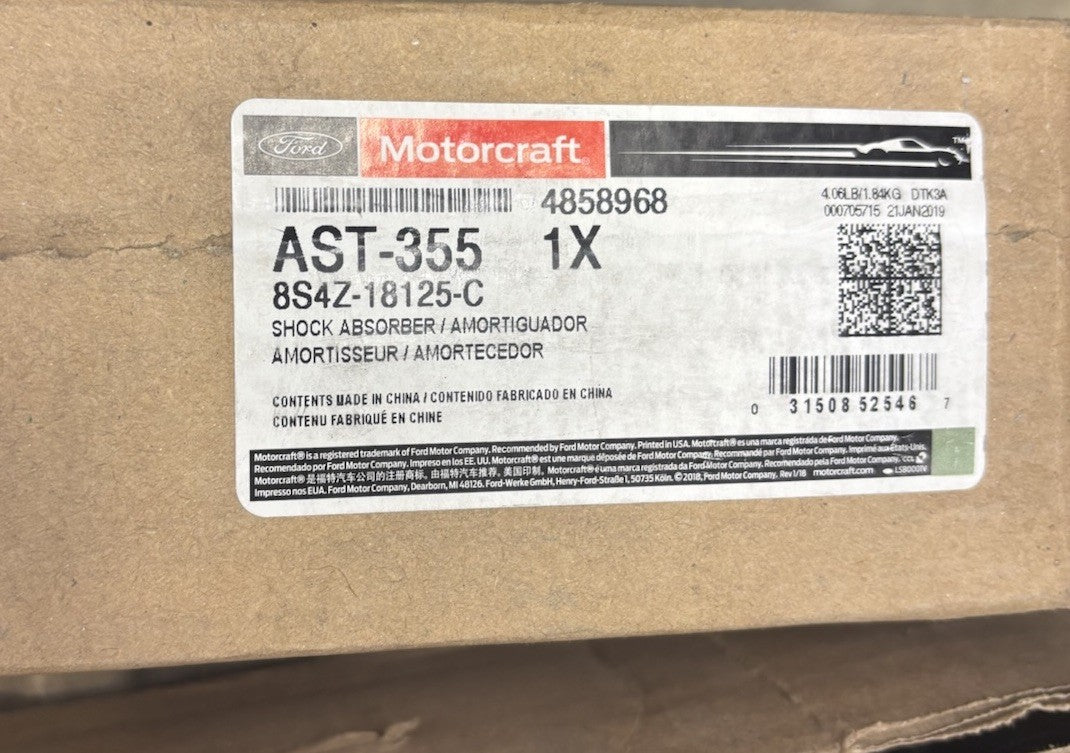 Suspension Strut Assembly-New Motorcraft AST-355 fits 07-11 Ford Focus