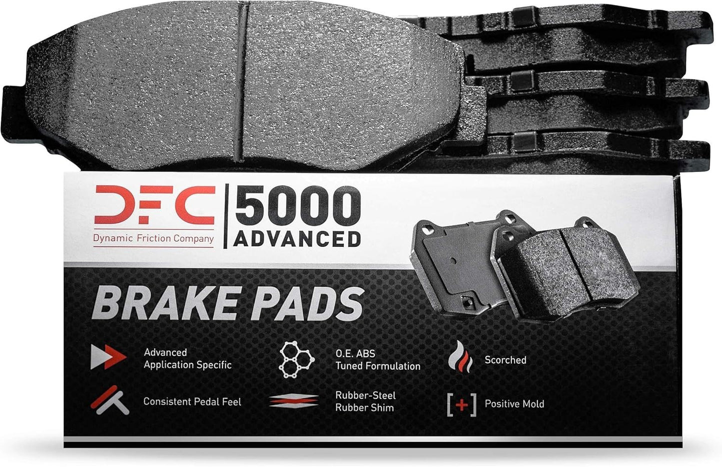 Dynamic Friction Company 1551-1728-00 Front Ceramic Disc Brake Pads Kit