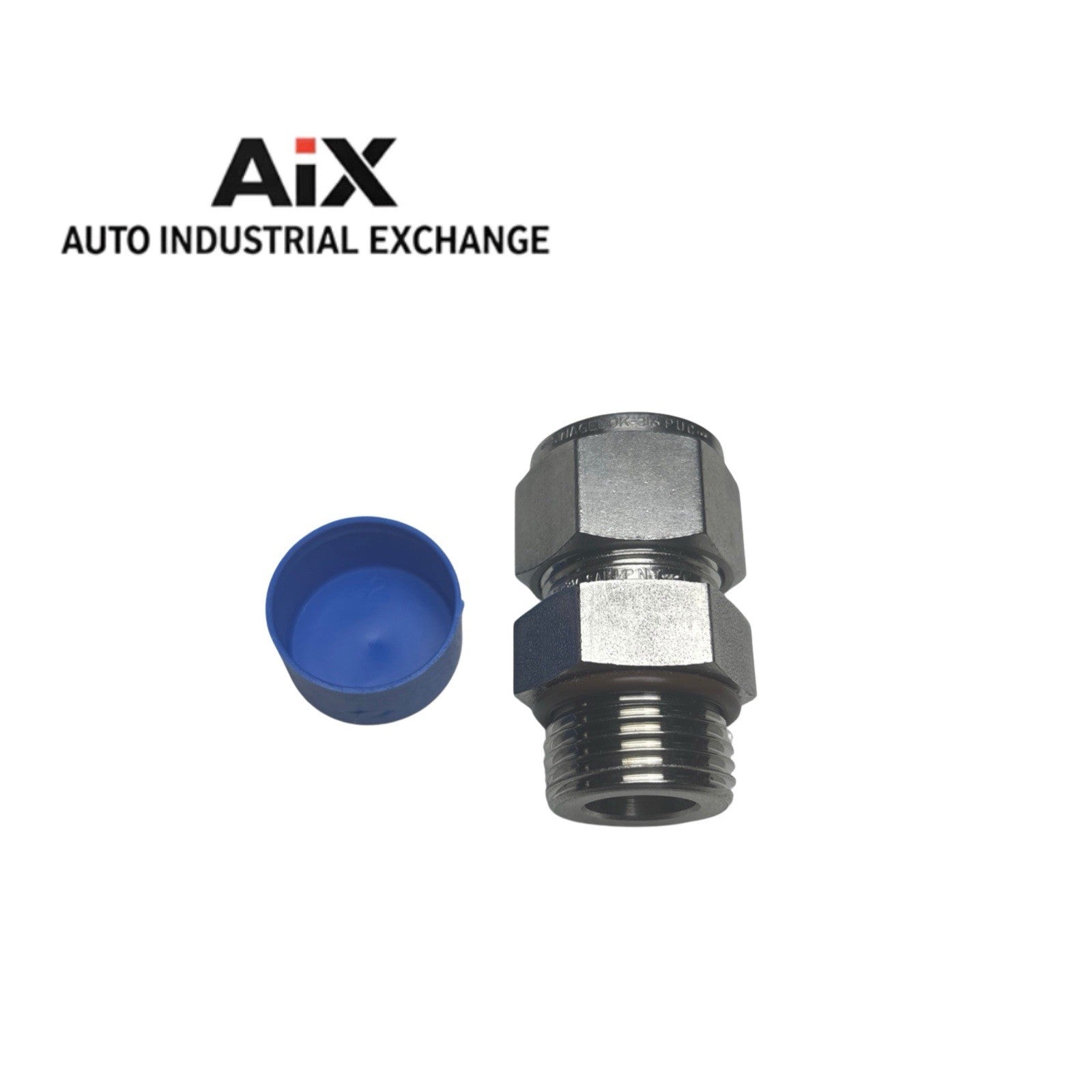 Swagelok SS-1010-1-8ST Stainless Steel Connector, 5/8” Tube OD x 3/4”-16 SAE