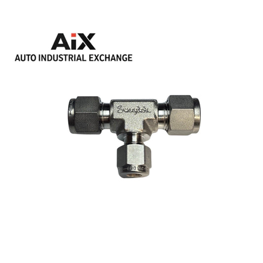 Swagelok SS-600-3-6-4 Reducing Union Tee 3/8” x 3/8” x 1/4” OD Tube Union 316