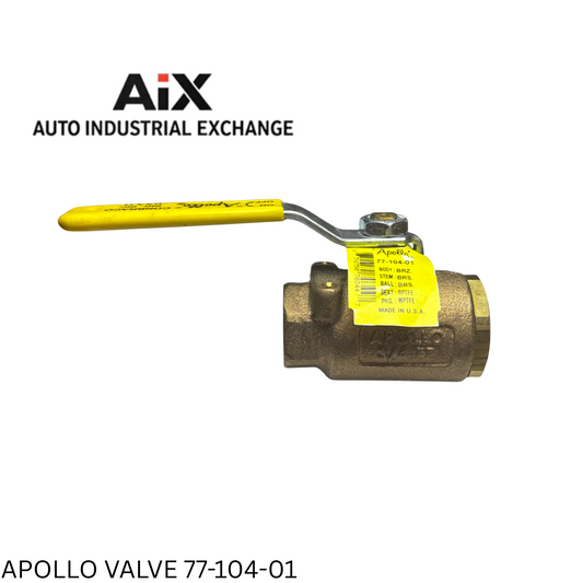 Apollo 77-104-01 Bronze 3/4" Full Port Ball Valve FNPT Mount Pad 600 PSI