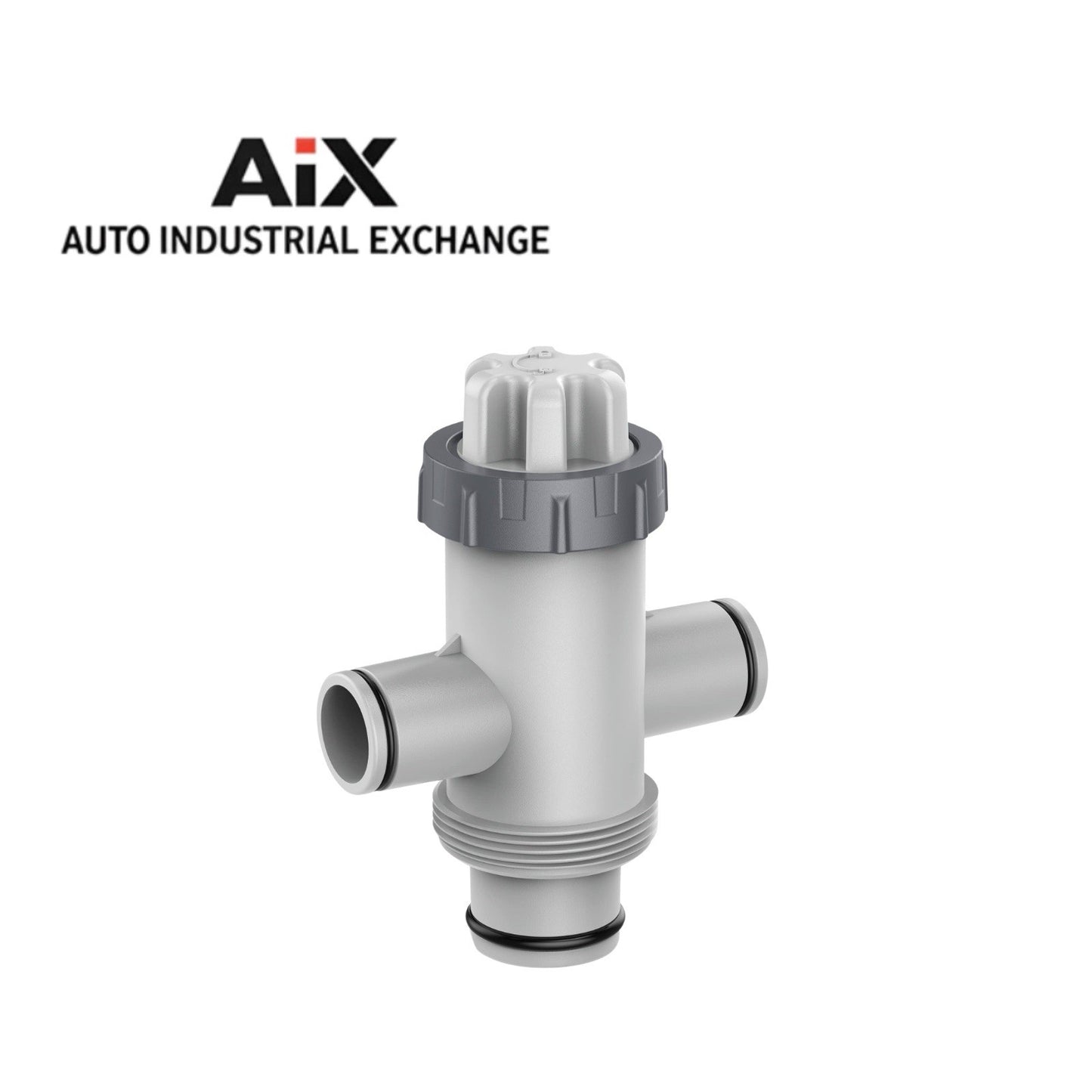 POOLHACKER Dual Split Hose Plunger Shut-Off Valve for Above Ground Pools