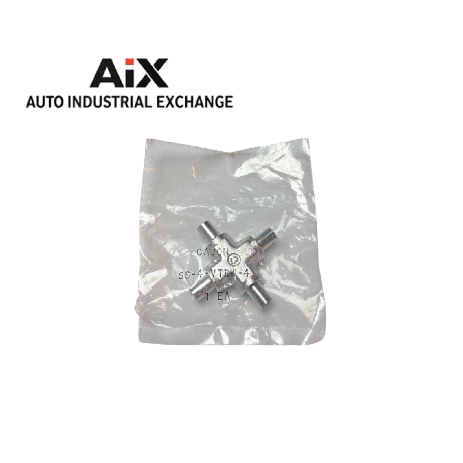 New Cajon  SS-4-VTBW-4 Stainless Steel Butt Weld 4-Way Union