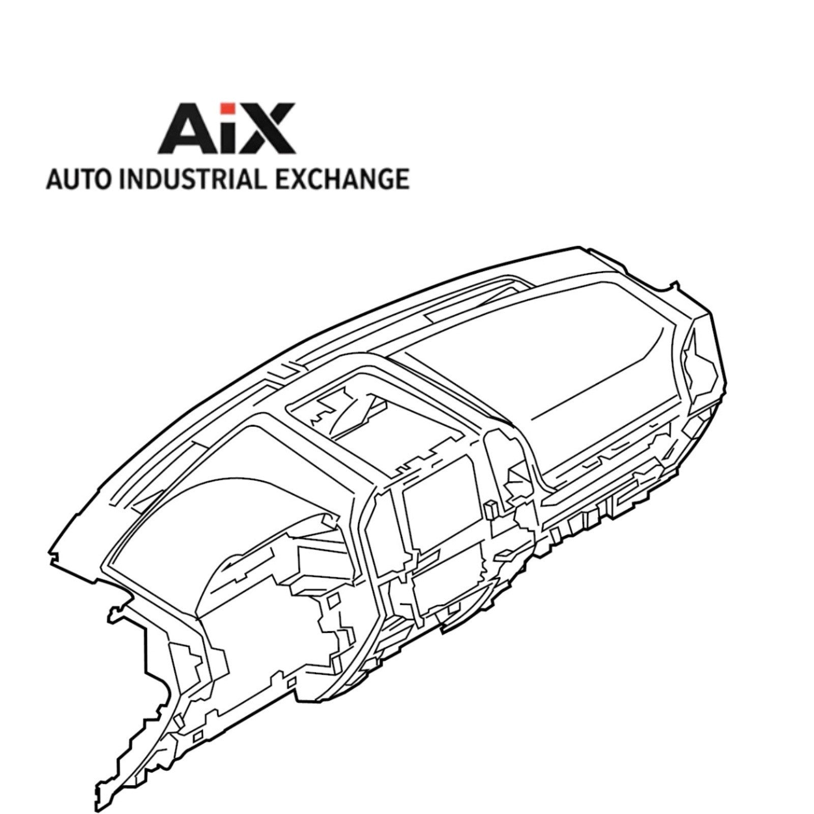 Ford KL3Z-1504320-SA Dashboard Panel OEM Instrument Panel for F-150