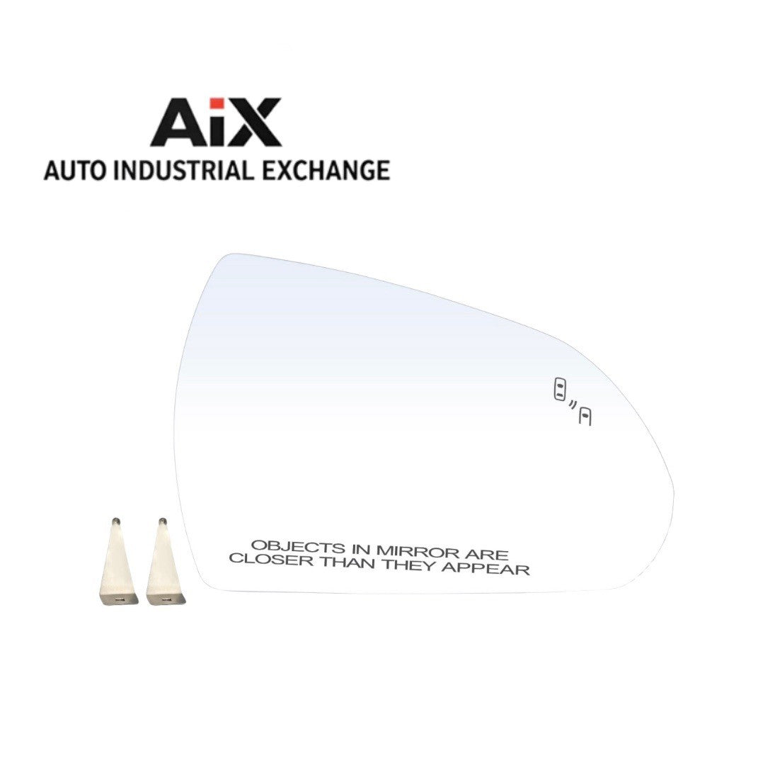 A-Premium Heated Right Mirror Glass w/Plate for Hyundai Elantra 2017-2020 BSM