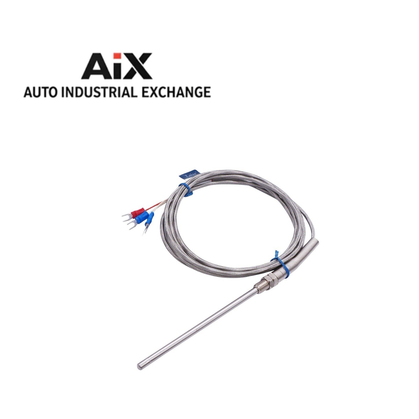 Stainless Steel PT100 RTD Temperature Sensor Probe 5mm x 100mm -50~420°C