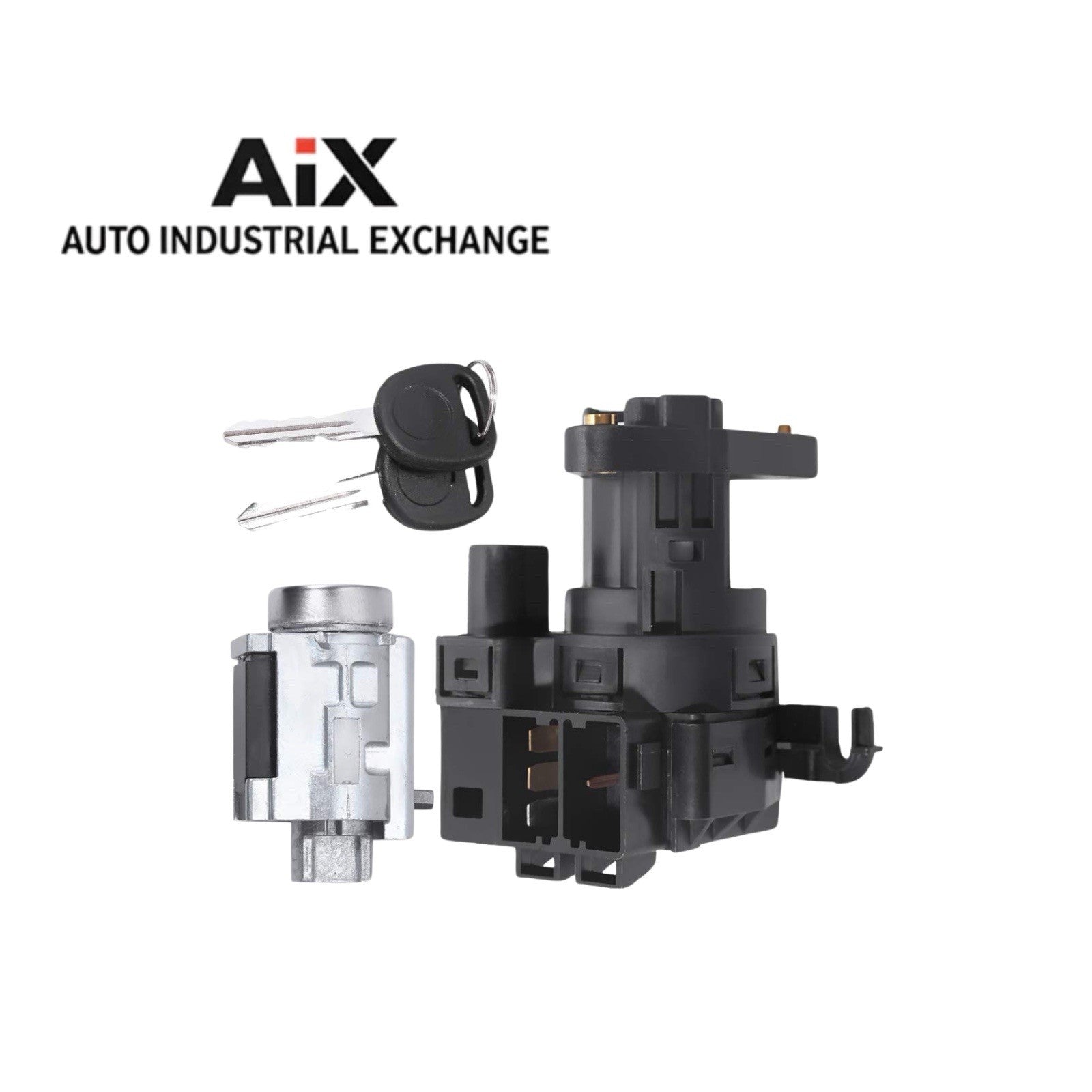 Ignition Lock Cylinder w/ 2 Keys 12458191 22599340 For Malibu Impala Grand Am