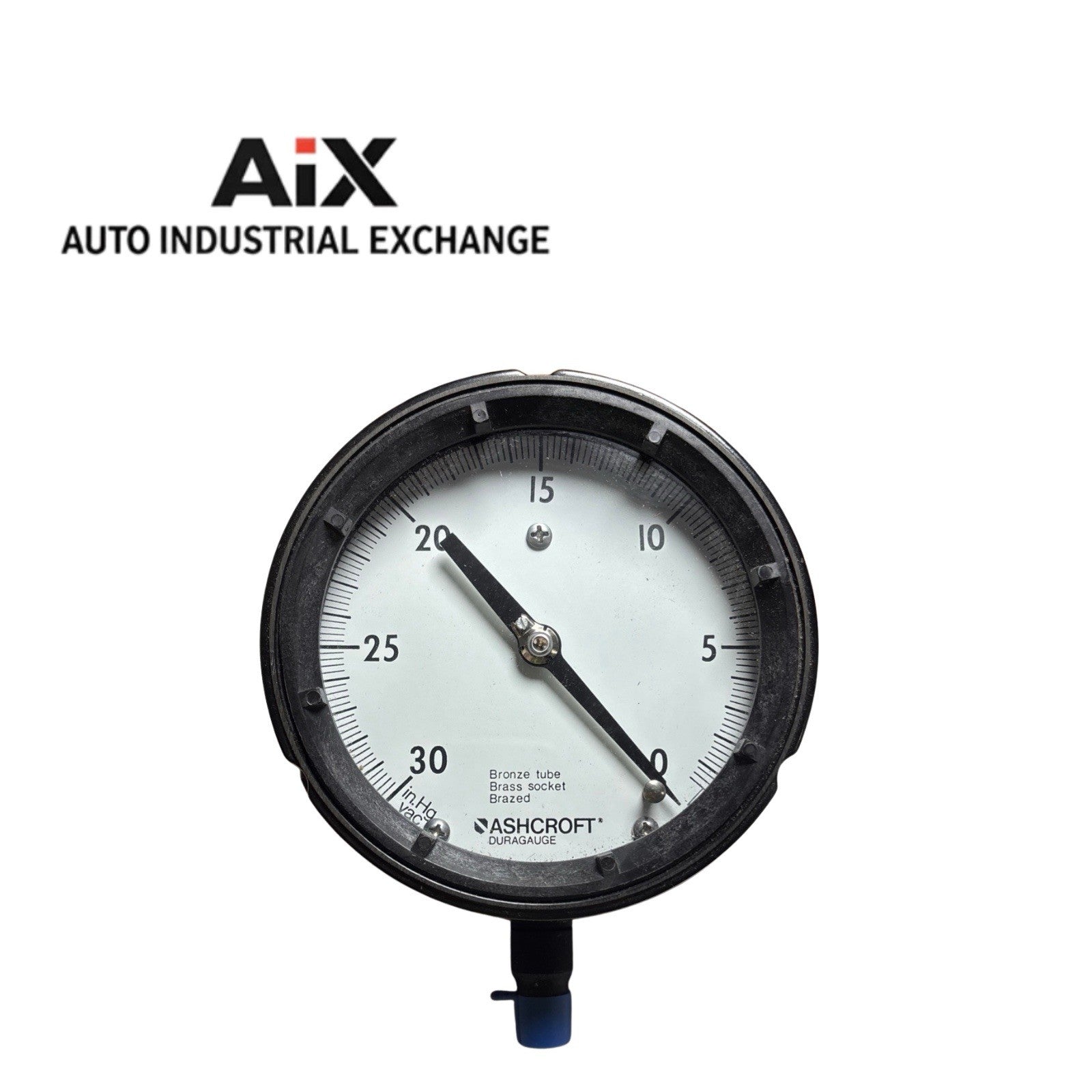 Ashcroft 1279 DuraGauge Pressure Gauge 0–30 PSI 4.5” Dial 1/4” NPT