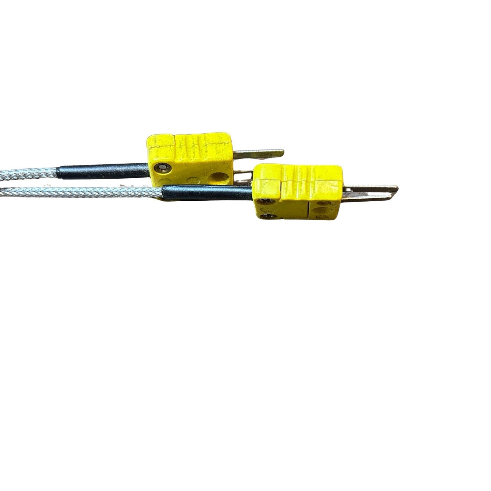 2x Watlow Type K Thermocouples AFEJ0FQ100UK01M SS Sheath Mini Plug Sensor