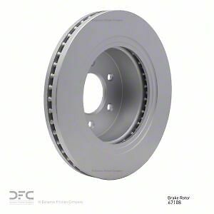DFC 604-67108 GEOSPEC Coated Disc Brake Rotor Fits Nissan TITAN XD 2016-2024