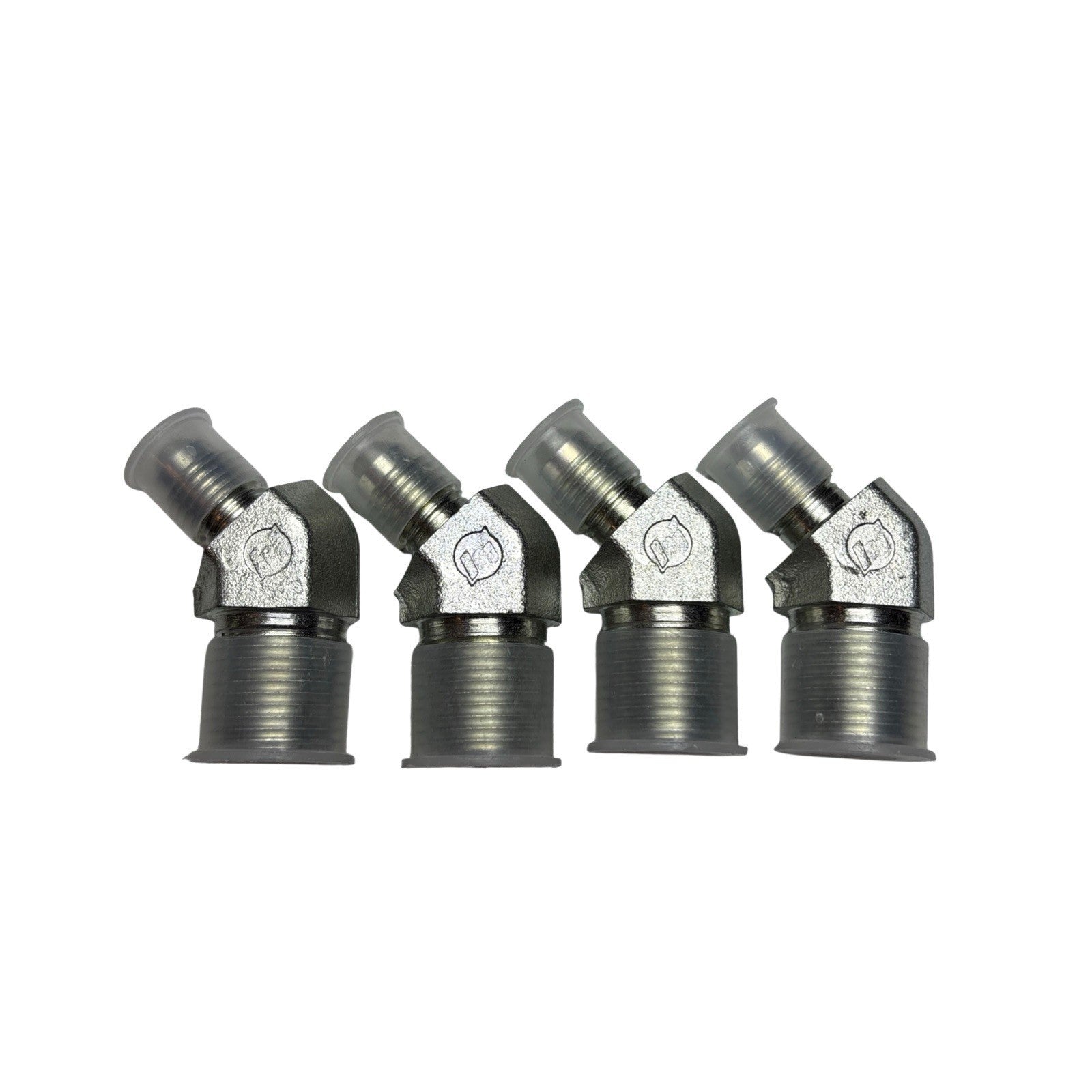 Brennan 4-6 VTX-S 45° Elbow JIC x NPT Steel Fittings Parker Alt – Lot of 4