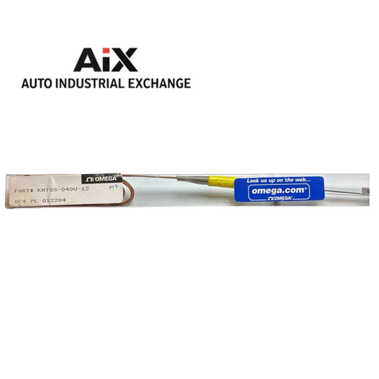 Omega KMTSS-040U-12 Type K Thermocouple Probe 12in x 1/16in SS Ungrounded