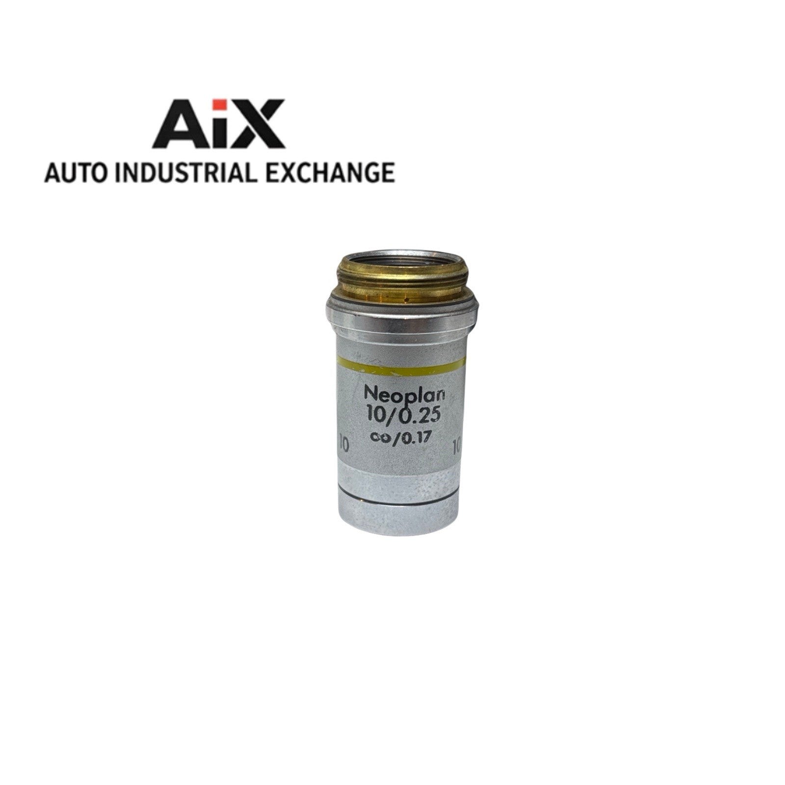 Reichert Neoplan 10x/0.25 Microscope Objective Lens ∞/0.17 USA 1756 Used