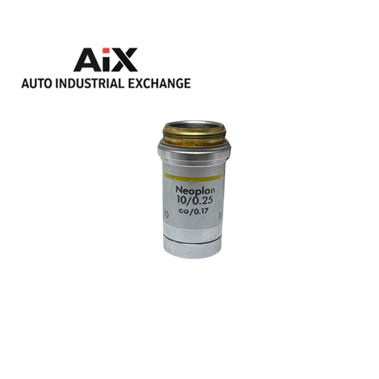 Reichert Neoplan 10x/0.25 Microscope Objective Lens ∞/0.17 USA 1756 Used