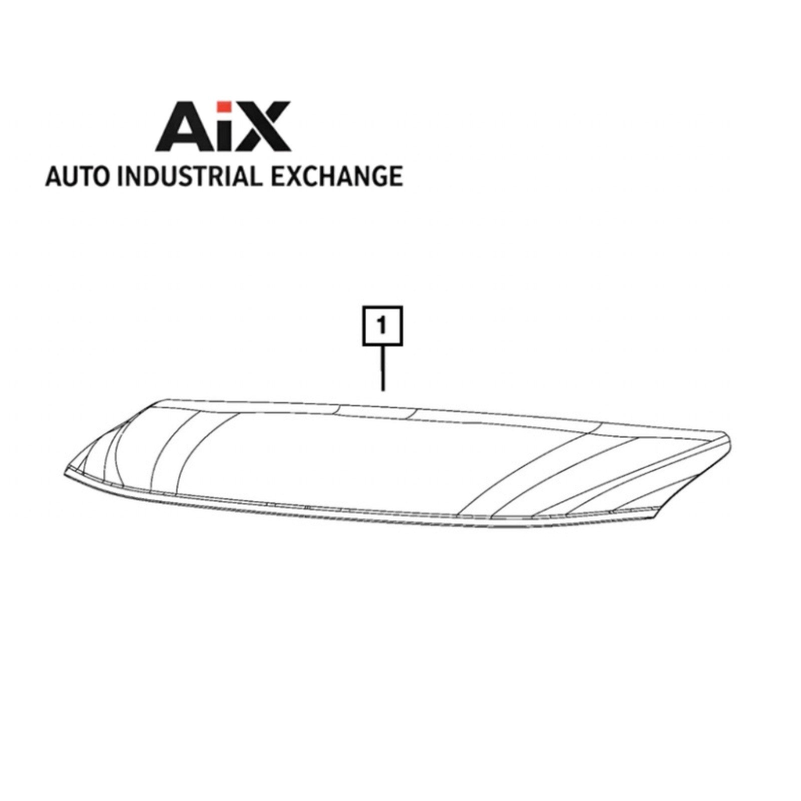 Mopar 68185639AC Hood – OEM Genuine Factory Primed Made in USA New