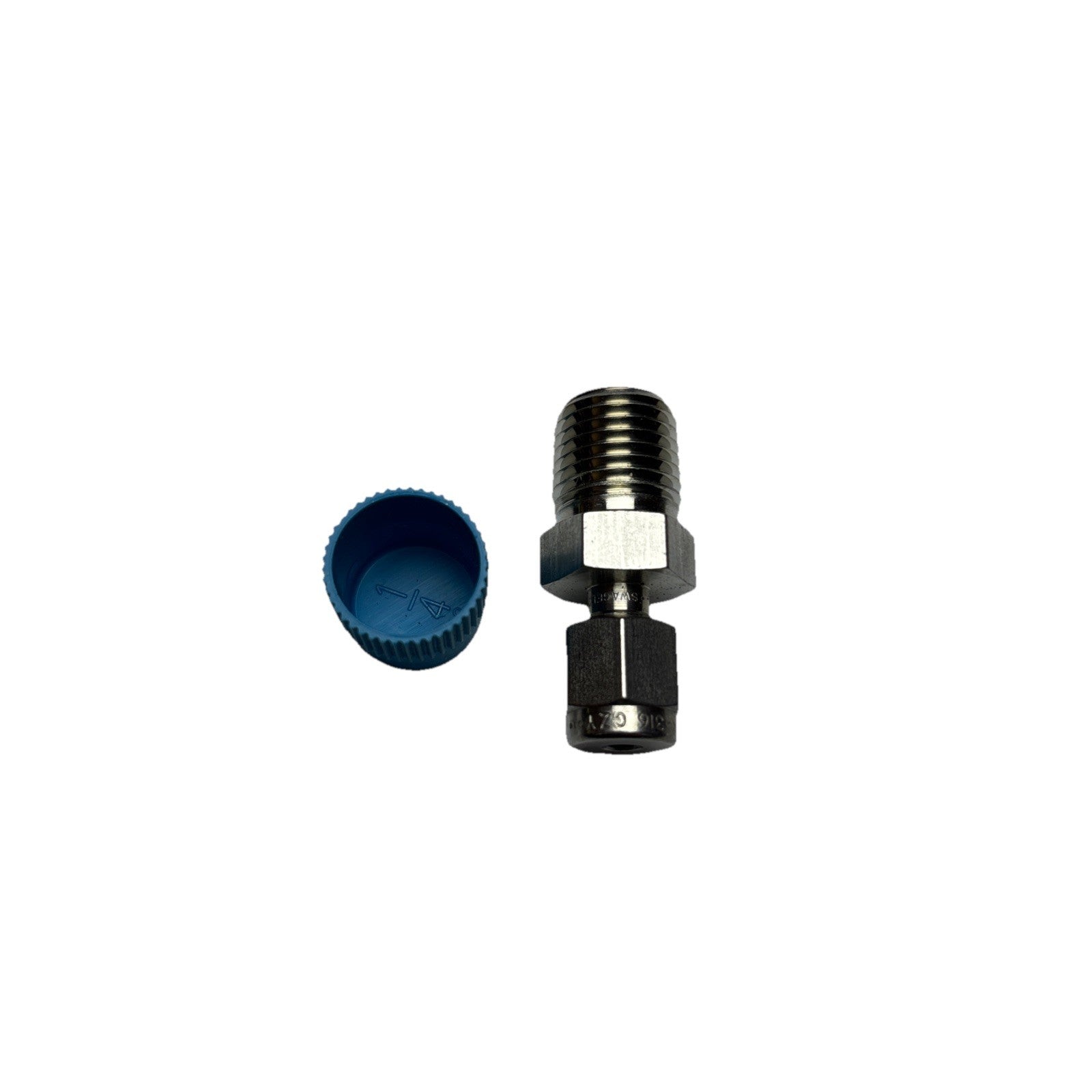 Lot of 4 Swagelok SS-200-1-4 Male Connectors 1/8” Tube OD x 1/4” NPT Stainless