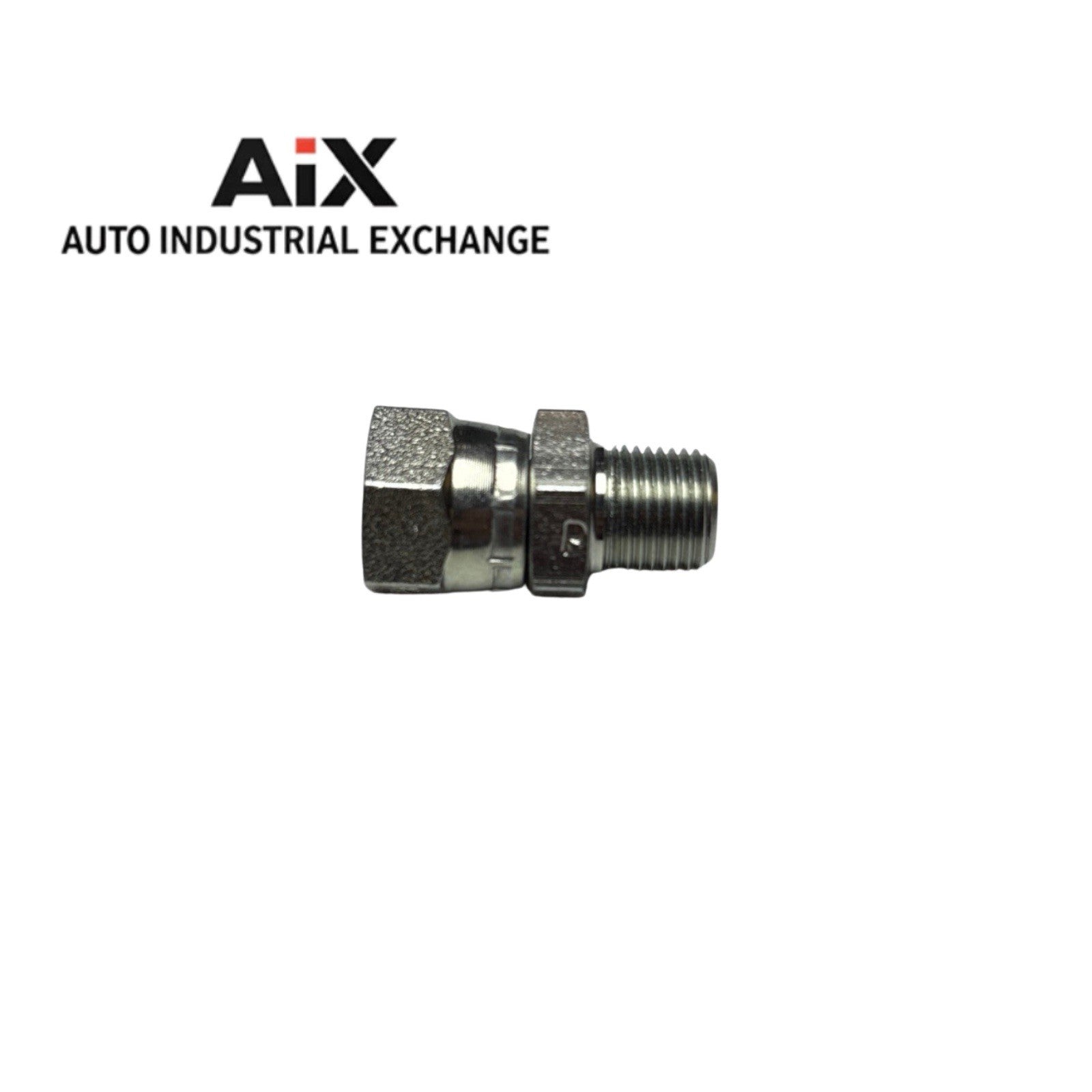 Lot of 3 Parker 0107-2-2 NPT Male x NPSM Female Swivel 1/8” Pipe Adapter