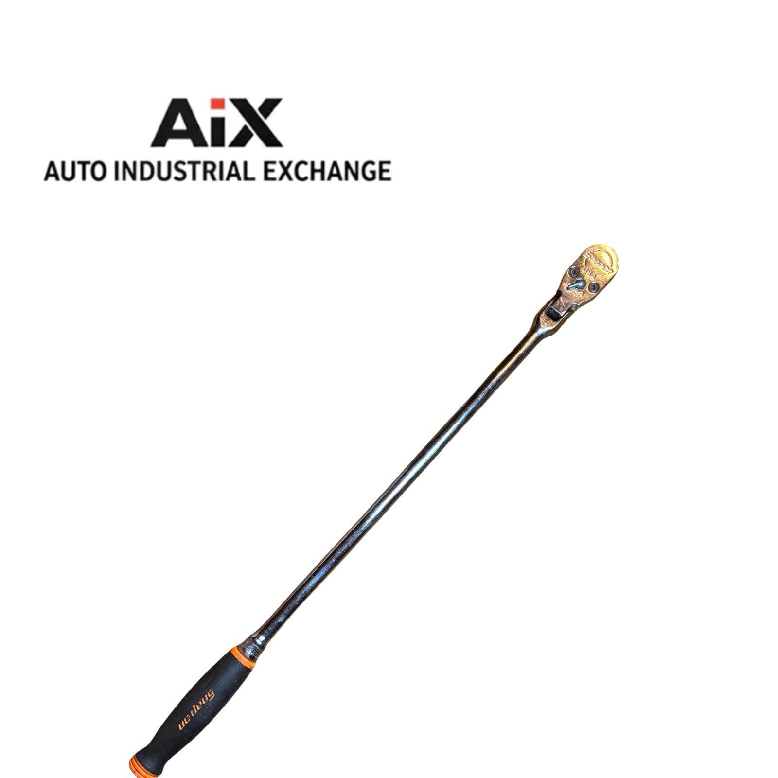 Snap On Tools SHLF80AG 1/2" Drive Extra Long Green Soft Grip Flex Ratchet