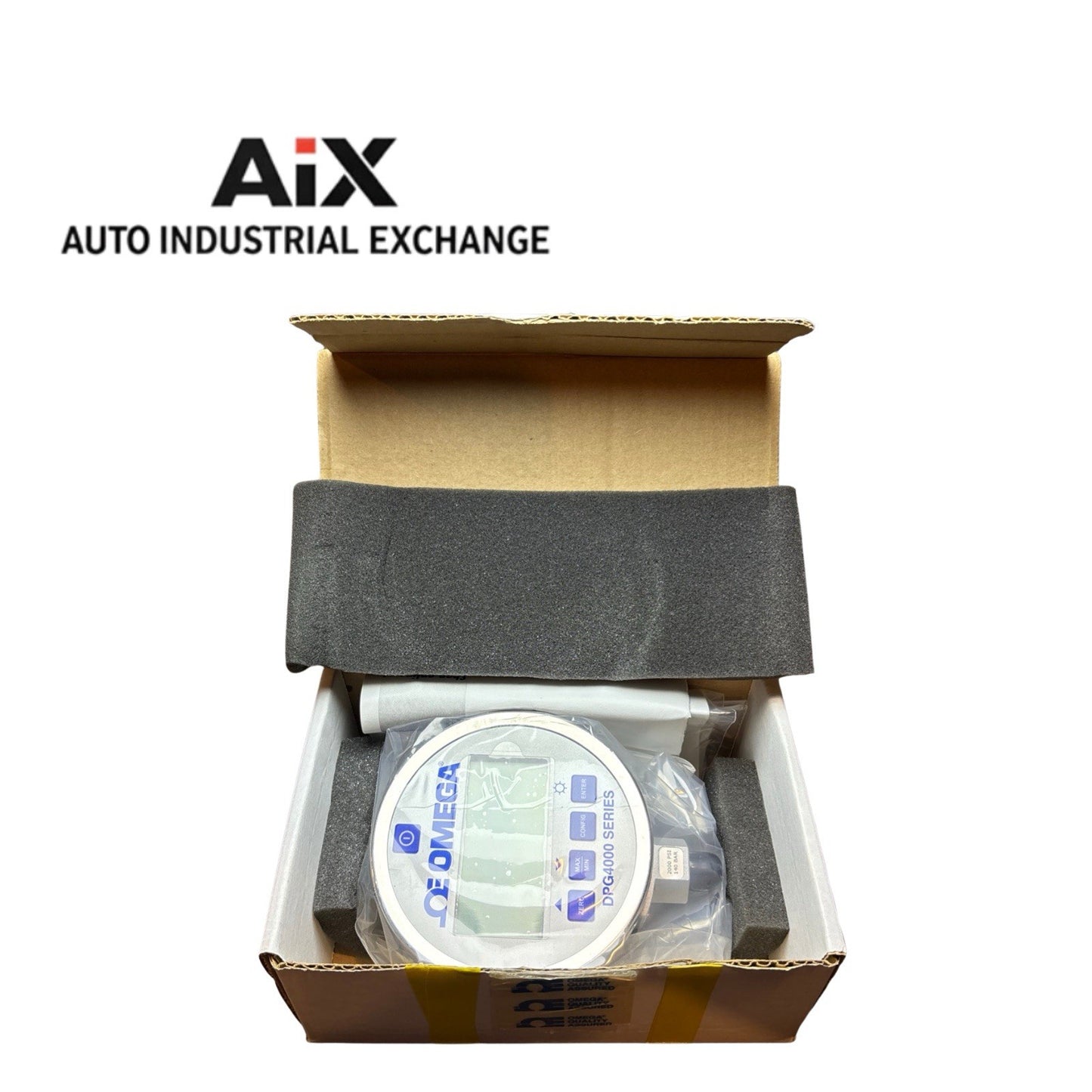 Omega DPG4000-2K-DC Digital Pressure Gauge 0–2000 PSI 24VDC Input ±0.05% FS