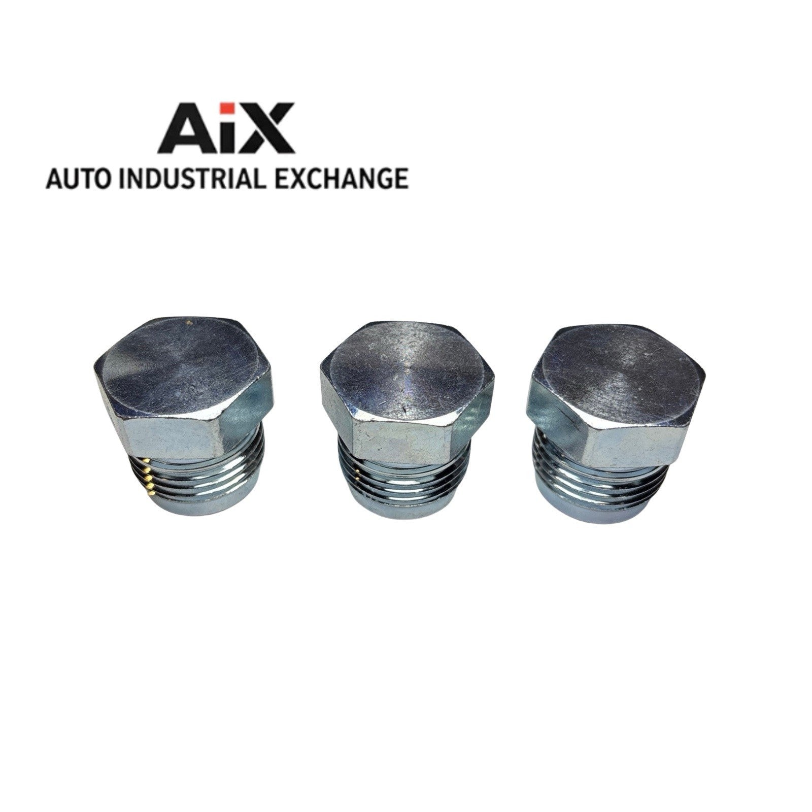 Lot Of 3 Parker 10PNTX-S Stainless JIC 37° Flare Steel Plug – Brand New